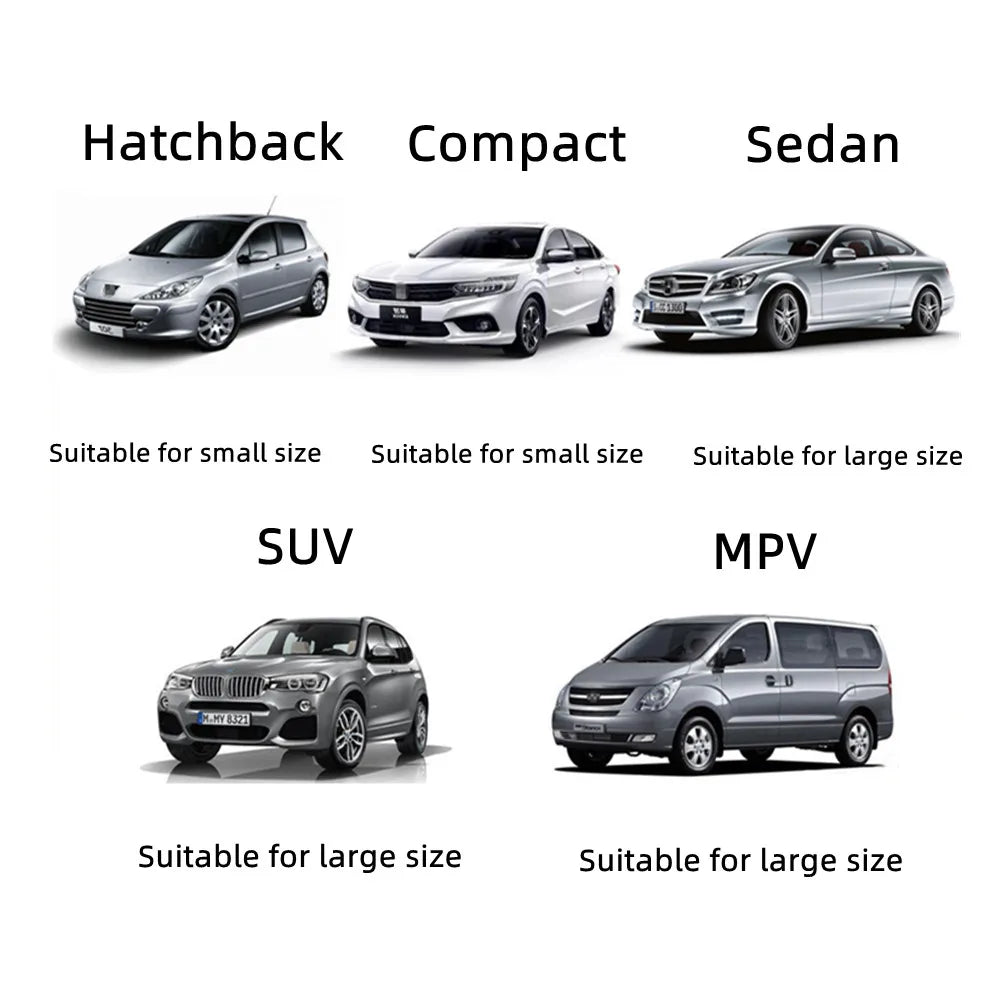 Car Sunshade Windshield Umbrella with 360°Rotation Bendable Handle Front Window Sun Shade UV Protection Summer Car Accessories