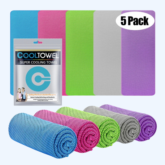 IceDrape™ Water Activated Cooling Towel (Blue)